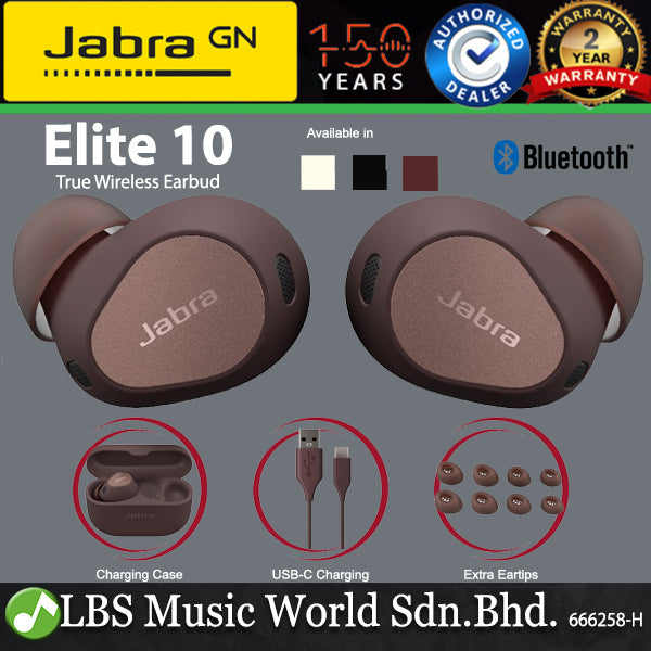 Jabra Elite 10 True Wireless Bluetooth Earbud with Active Noise Cancelling