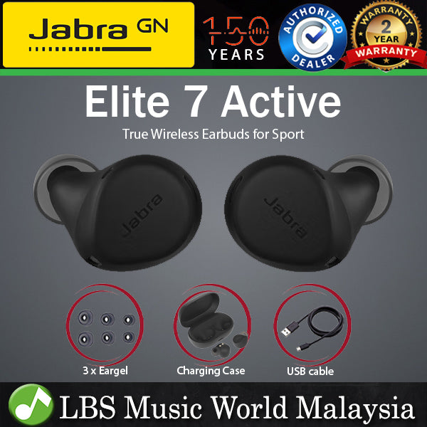 Jabra Elite 7 Active True Wireless Bluetooth Earbuds with Active Noise Cancellation Earphones