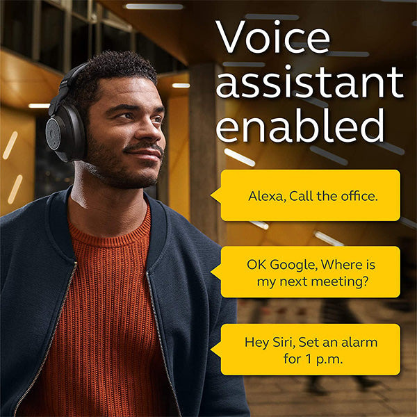 Jabra Elite 85h Wireless Bluetooth Smart Active Noise Cancelling Over Ear Headphone Headset (Headphones)