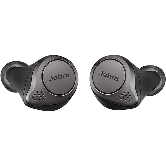 Jabra Elite 75t True Wireless Bluetooth Earbuds ANC Active Noise Cancellation Headphone Great Calls Music (Earphones)