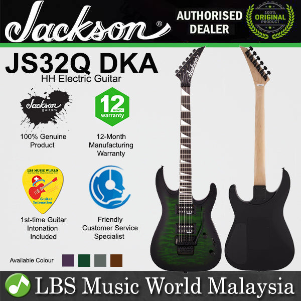 Jackson JS32Q DKA JS Series Dinky Arch Top Electric Guitar with HH Pickup and Amaranth Fingerboard
