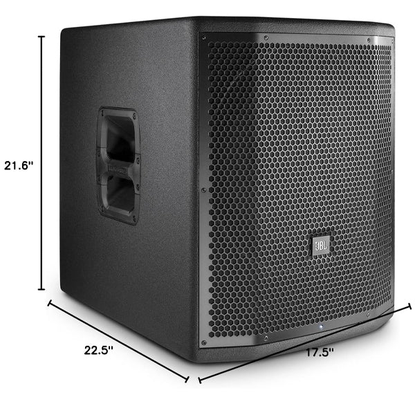 JBL PRX815XLFW 1500 Watt 15 Inch Powered Subwoofer System with Wifi