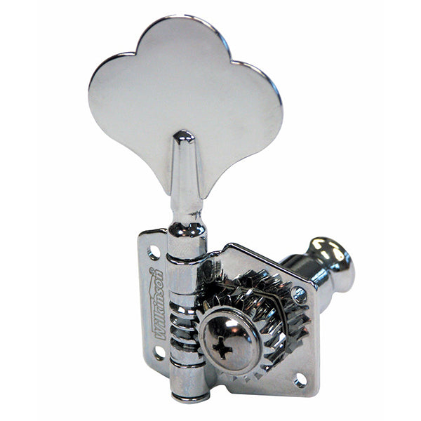 Wilkinson WJBL175CR Elephant Ear Bass Guitar Machine Head Chrome 3+1 (WJBL 175CR)