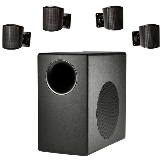 JBL C50 PACK Satellite Loudspeaker System with VMA1240 Mixer Amplifier with USB and Bluetooth Package (C50PACK VMA-1240)
