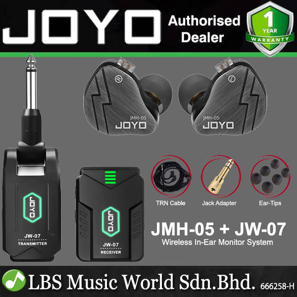 Joyo JW-07 Wireless In Ear Monitor System - IEM System (JW07 JW 07)