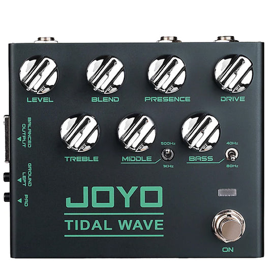 Joyo R-30 Tidal Wave Pedal with Iconic Effects Tone for Bass Guitar (R30 R 30)