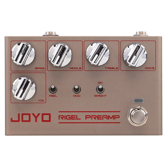 Joyo R-24 Rigel Preamp High Gain Overdrive Electric Guitar Effect Pedal (R24)