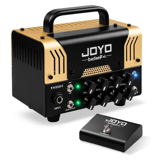 Joyo TWEEDY 20 Watt Tube Amplifier Head BanTamP XL Electric Guitar Speaker Amp with Bluetooth