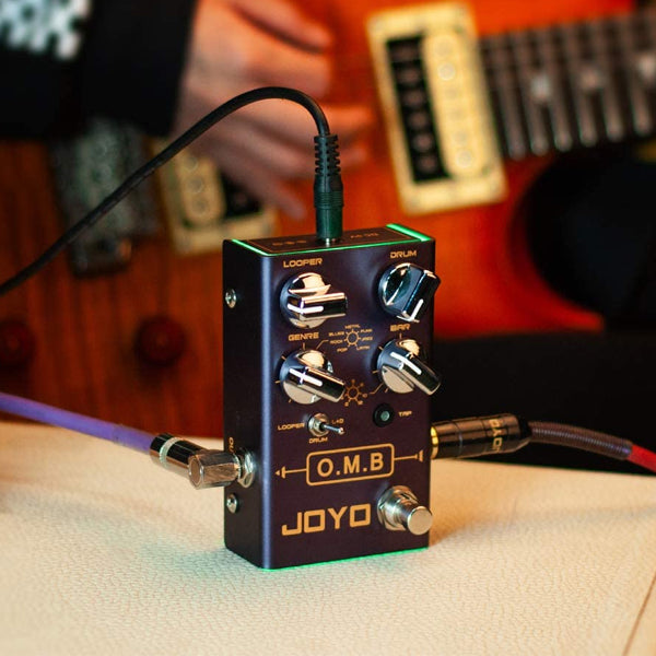 Joyo R-06 O.M.B Looper and Drum Machine Guitar Effect Pedal (R-6 R 06)