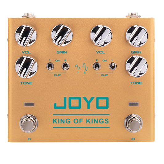 Joyo R-20 King of Kings Vintage Dual Channel Vintage Overdrive Electric Guitar Effect Pedal (R20)