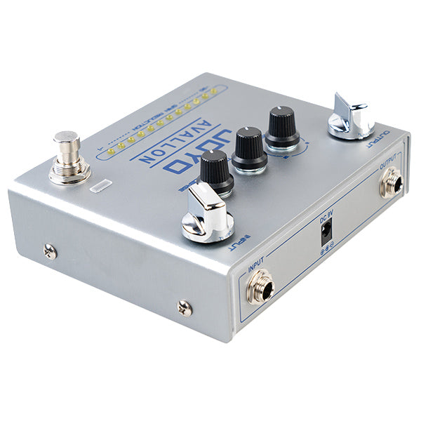 JOYO R-19 Avallon Classic Compressor Electric Guitar Effect Pedal with Gain Decay Indicator (R19)