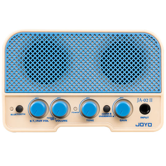 Joyo JA-02 II 5 Watt Mini Practice Guitar Amplifier Combo Portable Rechargeable Amp with Bluetooth (JA02 II)