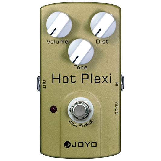 Joyo JF-32 Hot Plexi Distortion Classic Rock Pedal for Electric Guitar Effects (JF32 JF 32)