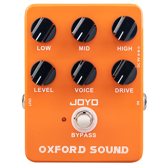 Joyo JF-22 Oxford Sound British Classic 70s Rock Pedal for Electric Guitar Effect (JF22 JF 22)