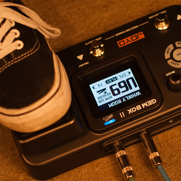 Joyo GEM BOX II Multi Effects Guitar Processor Looper Drum Metronome Tuner (Gembox 2)
