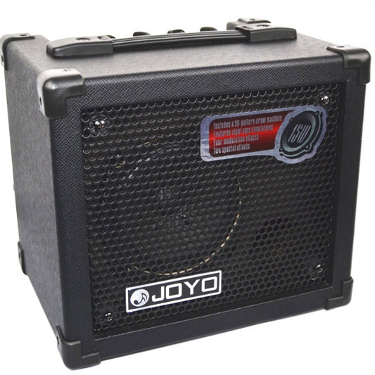 Joyo DC-15 15W Digital Guitar Amplifier with Delay Reverb Effect 36 Pattern Drum Speaker Amp (DC15 DC 15)