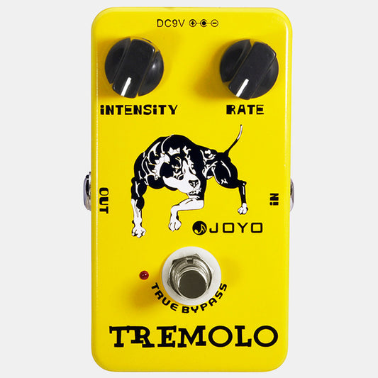 Joyo JF-09 Tremolo Circuitry of Beloved Classic Tube Amplifiers for Electric Guitar Effect Pedal (JF09 JF 09)