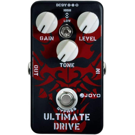 Joyo JF-02 Ultimate Drive Rich Bordering on Distortion Overdrive Pedal for Electric Guitar Effect (JF02 JF 02)