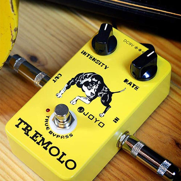 Joyo JF-09 Tremolo Circuitry of Beloved Classic Tube Amplifiers for Electric Guitar Effect Pedal (JF09 JF 09)