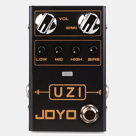 Joyo R-03 UZI High Gain Distortion Electric Guitar Effects Pedal for Heavy Metal Music (R03 R 03)