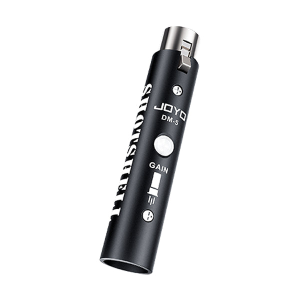 JOYO DM-5 Portable Shotshell Mic Preamplifier for Dynamic and Passive Microphone (DM5)