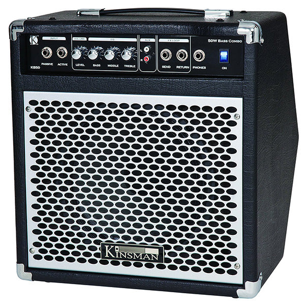 Kinsman KB50 50 W Bass Guitar Amplifier Guitar Combo Amp