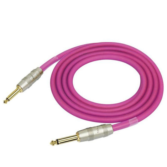 Kirlin Cable IM-201PRG Purple Frost Instrument Cable Mono Plug 6 Meter Guitar Cable