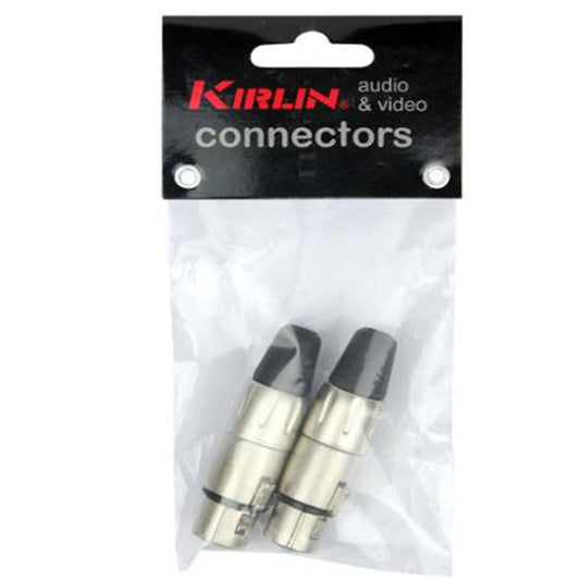 Kirlin X-3214 XLR Female Mic Microphone Connector Pair