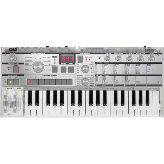 Korg microKORG Crystal 37 Keys Analogue Modelling Synthesizer with Vocoder - Limited Edition 20th Anniversary