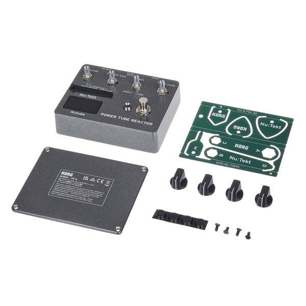 Korg Nu:Tekt TR-S Power Tube Reactor Guitar Effects Pedal with Nutube - Kit (NuTekt TRS)