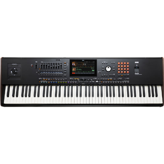 Korg Pa5X-88 88 Keys Professional Hammer Action Keyboard Arranger with Aftertouch and Touch Screen (Pa5X)