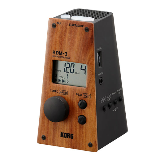 Korg KDM-3WD Limited Edition Wood Faced Metronomes (KDM3WD)