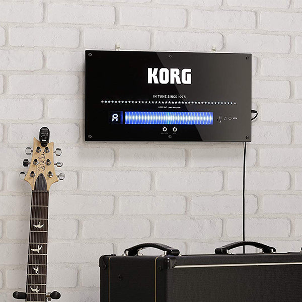 Korg WDT-1 Wall Mount Guitar and Bass Tuner Black (WDT1)