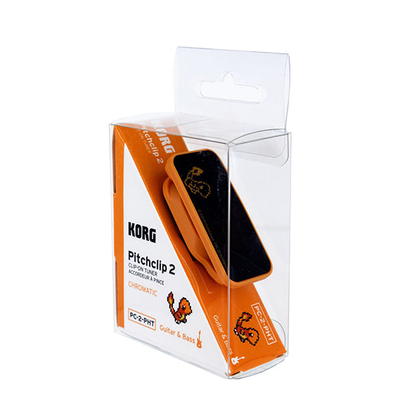 Korg PC-0 Clip On Style Tuner for Guitar Orange (PC-0)
