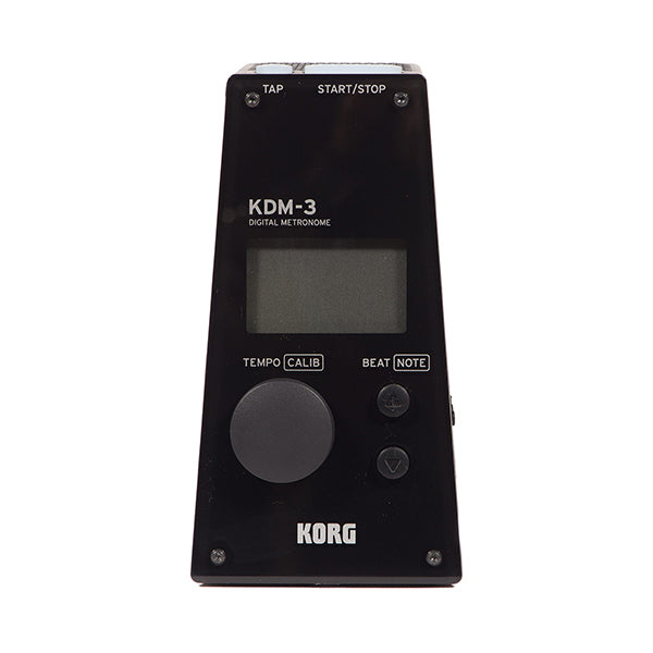 Korg KDM3 Digital Metronome with 30-252 bpm Tempo Range Black (KDM 3)