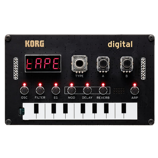 Korg Nu:tekt NTS-1 Monophonic DIY Synthesizer Module Kit with Assembly Tool (NTS1)