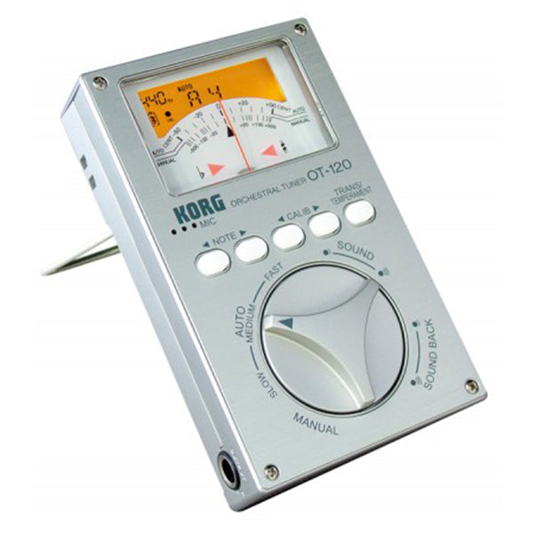 Korg OT-120 Chromatic Orchestral Band Musician Tuner with 8 Octave Range (OT120)