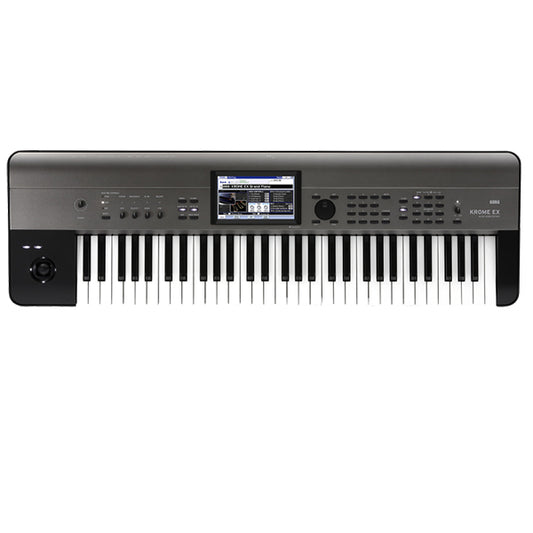 Korg Krome EX 61 Key Music Workstation Portable Weighted Keyboard (KromeEx Krome-61)