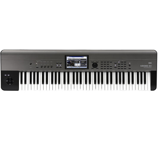Korg Krome EX 73 Key Music Workstation Synthesizer Portable Keyboard (KromeEx Krome73)