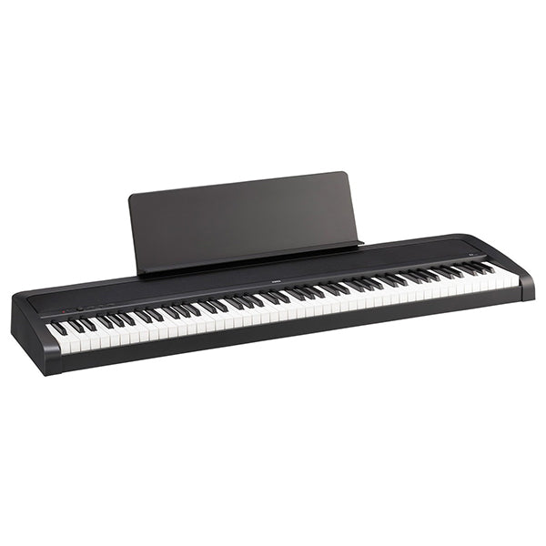 Korg B2 88 Key Digital Piano Weighted Hammer Action with Korg Sustain Pedal Black (B-2 B 2)