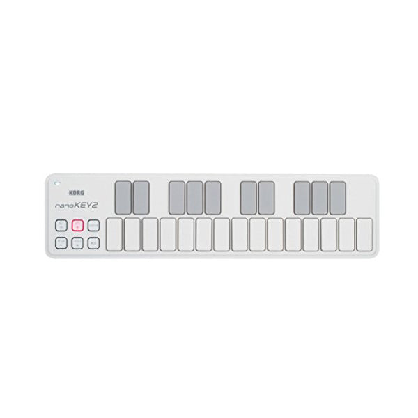 KORG nanoKEY 2 Midi Controller USB Keyboard White (nano Key nanokey2)