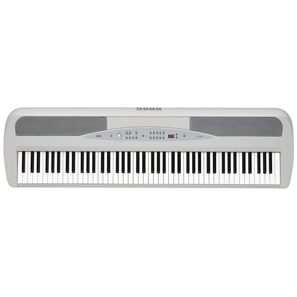 Korg SP280 88 Key Digital Piano with Speakers White (SP-280)