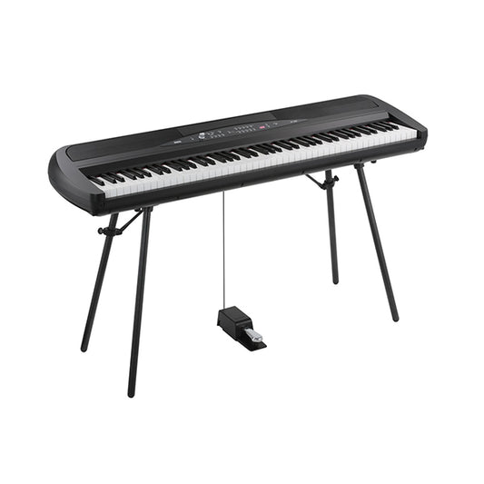 Korg SP280 88 Key Digital Piano with Speakers Black (SP-280)