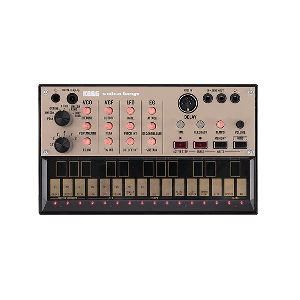 Korg Volca Keys Analog Loop Synthesizer Midi Controller