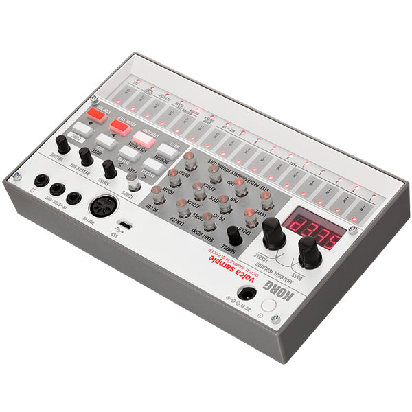 Korg Volca Sample 2 USB Digital Sample Sequencer with 100 Onboard Sounds , Drum machine and Midi (Version 2)