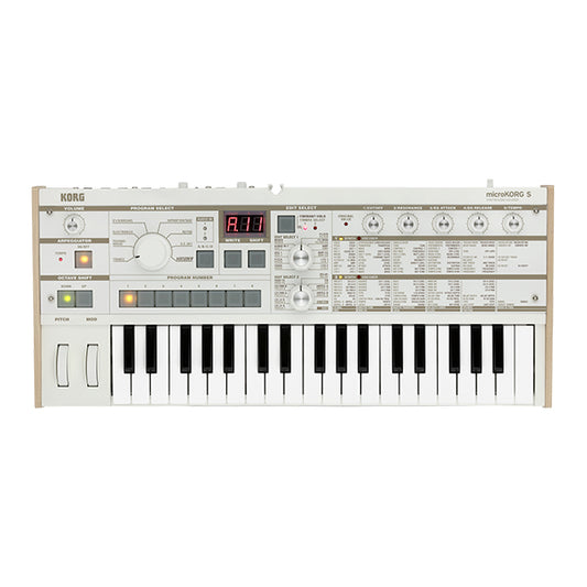 Korg microKORG S Synthesizer Keyboard Piano and Vocoder (MICROKORG-S MK-1S)