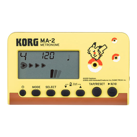 Korg MA-2 Pikachu and Eevee Pokemon Edition Metronome (MA2PK MA2EV)