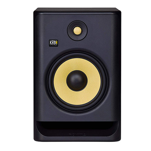 KRK ROKIT 8 G4 8 Inch Powered Active Studio Monitor Speaker Black with Isolation Pad - Each (RP8G4)