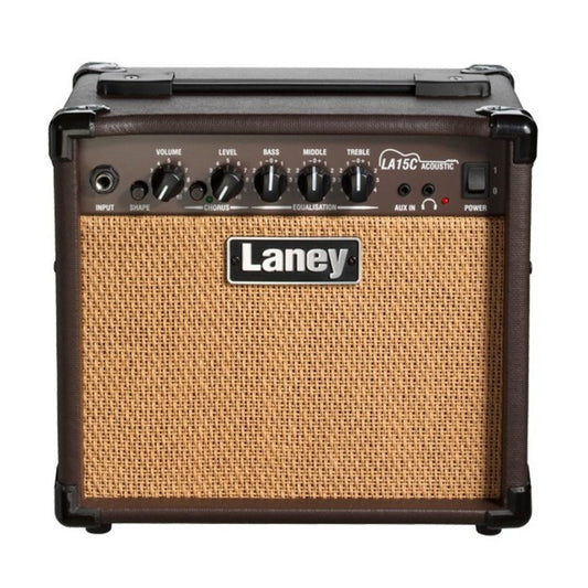 Laney LA15C 15 2X5 Inch Woofer Speaker Amp Acoustic Guitar Combo Amplifier Chorus (LA15 C)
