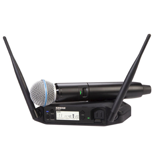 Shure GLXD24+/B58 Digital Wireless Handheld System with Beta 58A Microphone (GLXD24+ B58)